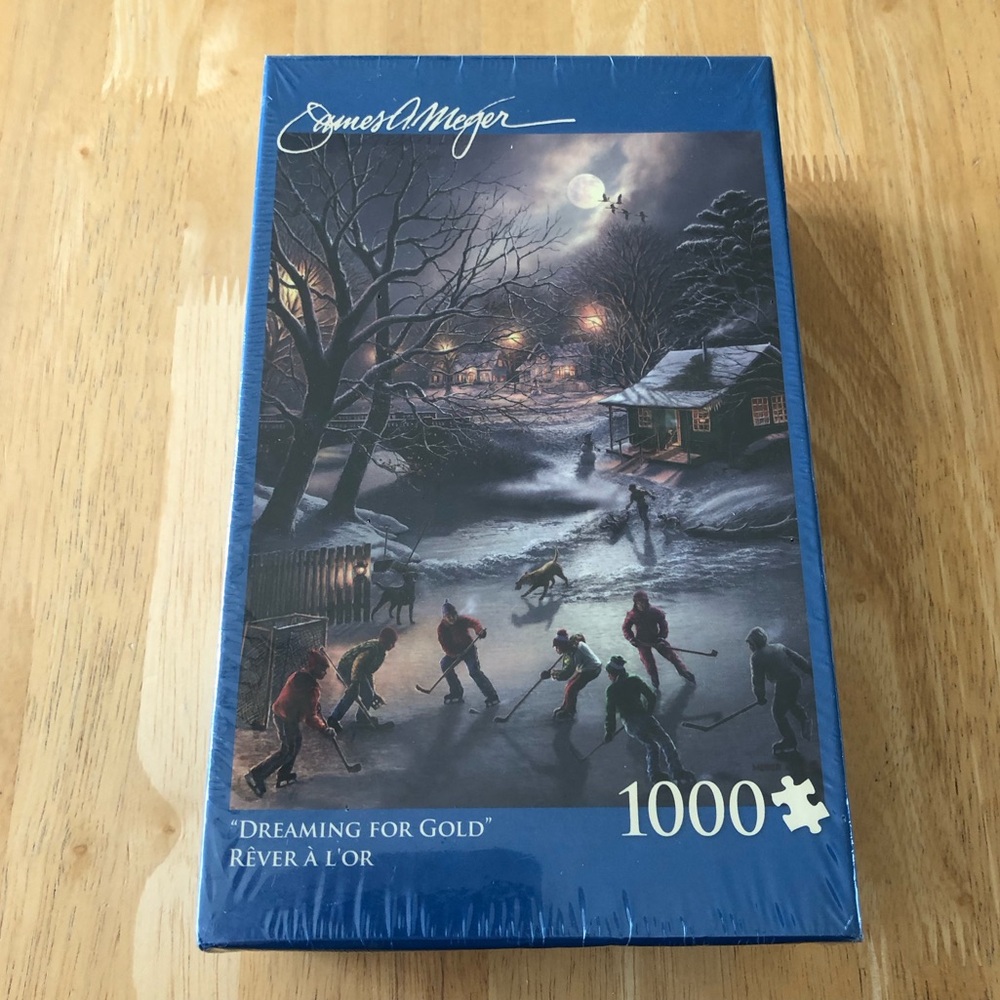 James Meger “Dreaming for Gold” 1000 Piece Jigsaw Puzzle - New in Box